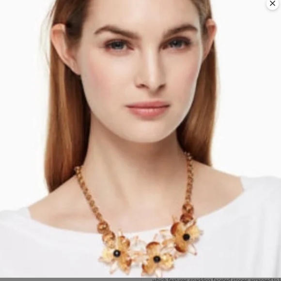 Kate Spade Blooming Brilliant Blossom Necklace and earrings set - Picture 7 of 13